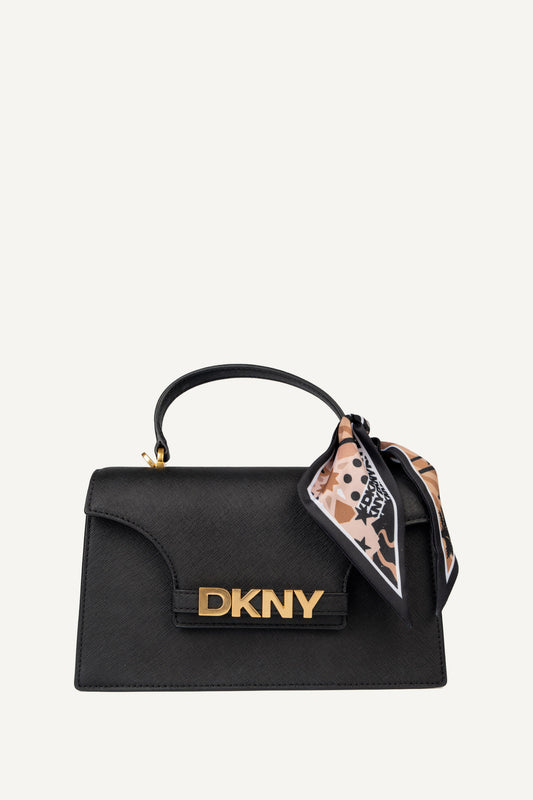 DKNY X DINA SAADI AVRIL TH FLAP SATCHEL