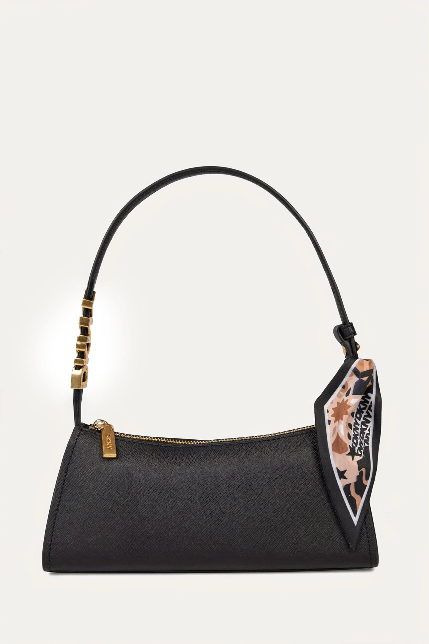 DKNY X DINA SAADI AVRIL TOP ZIP SHOULDER BAG