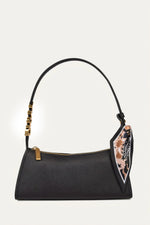 DKNY X DINA SAADI AVRIL TOP ZIP SHOULDER BAG
