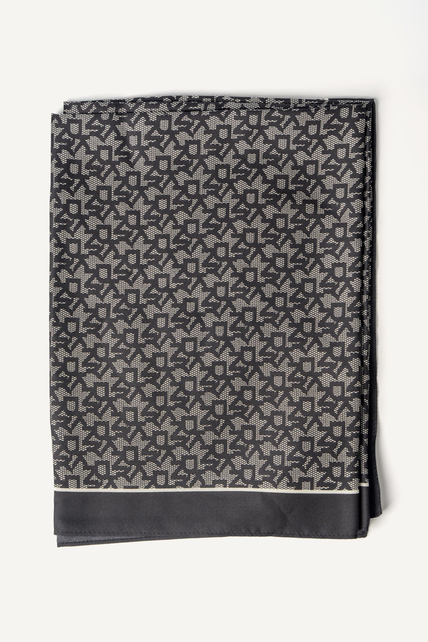 SQUARE BLOCK LOGO SCARF