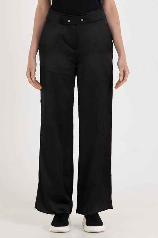 WIDE LEG PANT WITH BELT