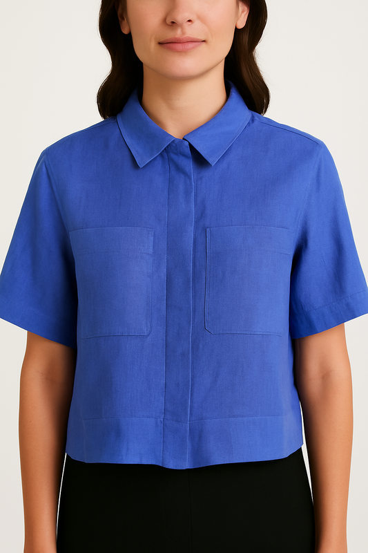 SHORT SLEEVE BUTTON DOWN SHIRT