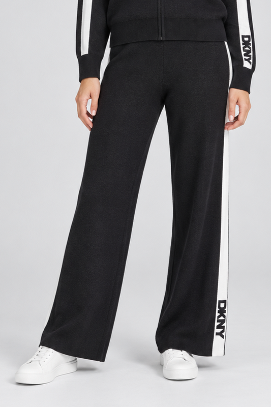LOGO STRIPE SWEATER PANTS