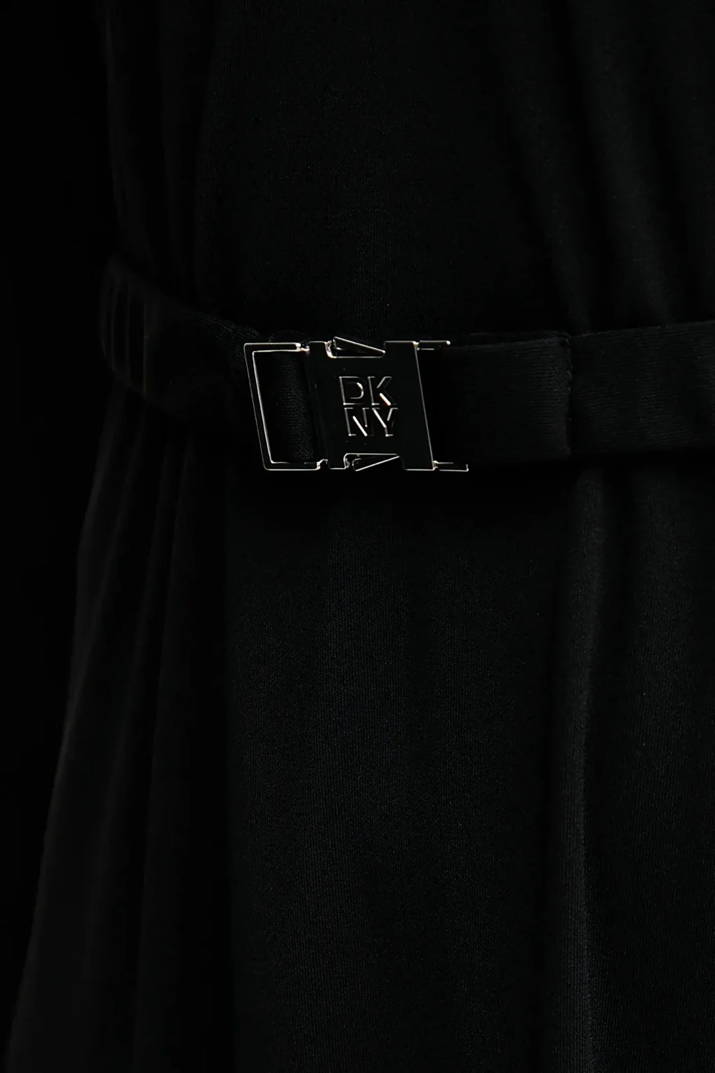 LONG SLEEVE COLLAR NECK MIDI DRESS