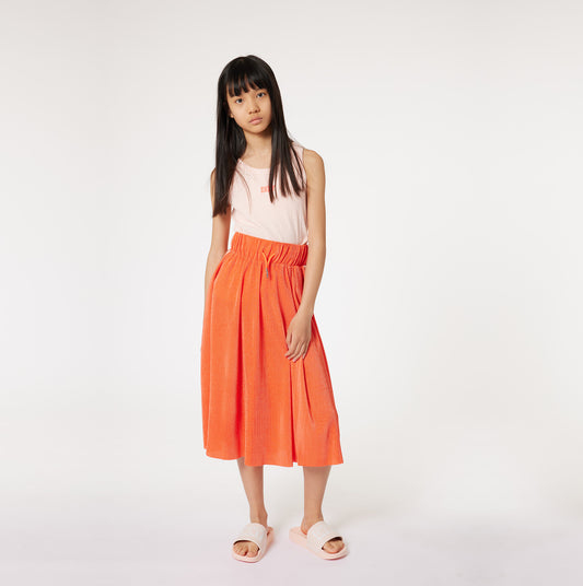 A-Line Skirt With Logo Tape