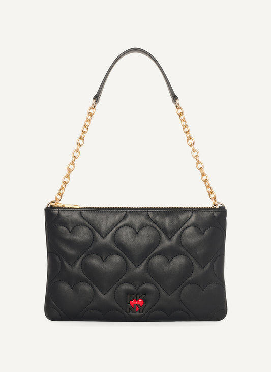 Heart Of Ny Quilted Clutch