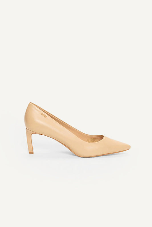 CHARLIE MID HEELED POINTED PUMP