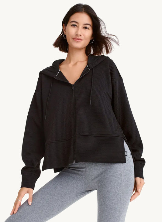 Long Sleeve Full Zip Hoodie With Pockets